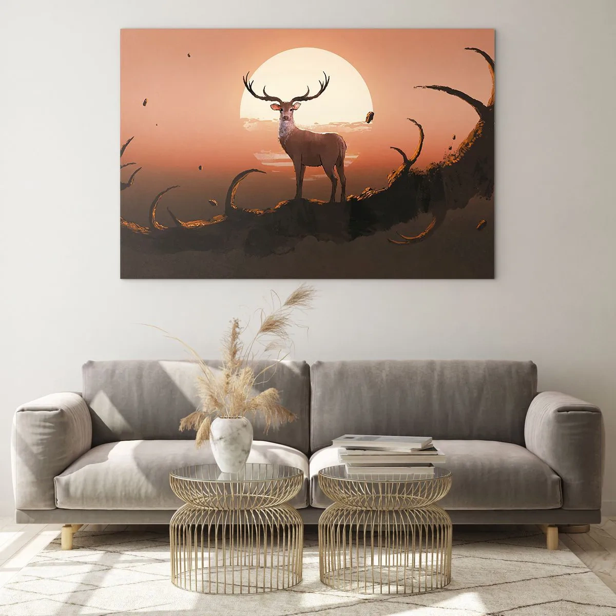 Obraz na skle - Táto noc sa nepodobá iným - 100x70 cm