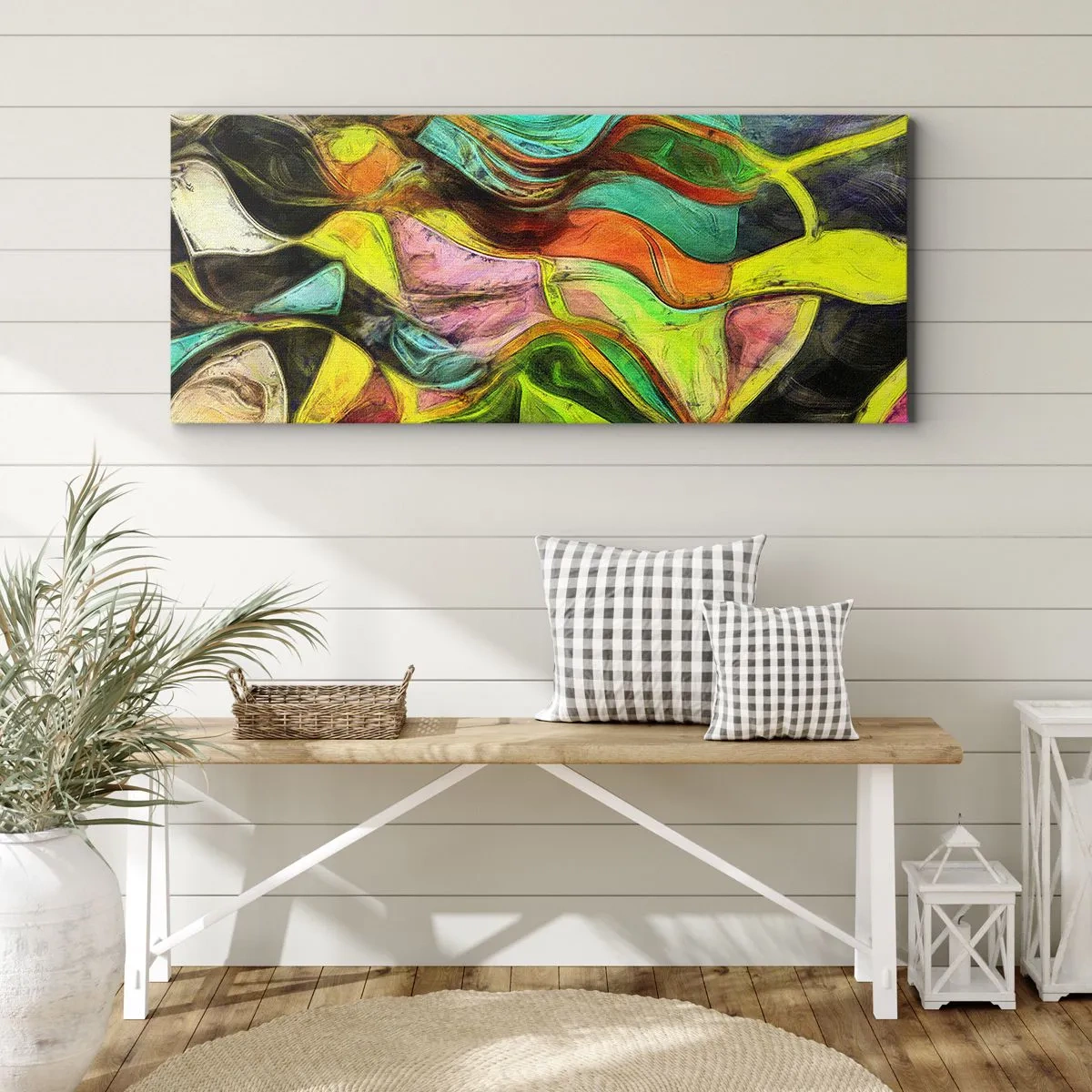 Obraz na plátne - Pohyb je život - 160x50 cm