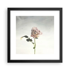 Plagát v čiernom ráme - Vítanie jari - 30x30 cm