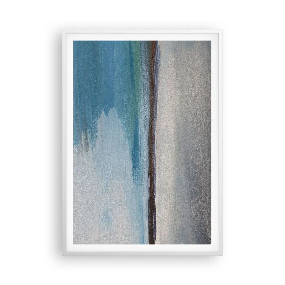 Plagát v bielom ráme - Horizontálna krajina - 70x100 cm