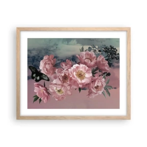 Plagát v ráme zo svetlého duba - Vrchol romantizmu - 50x40 cm