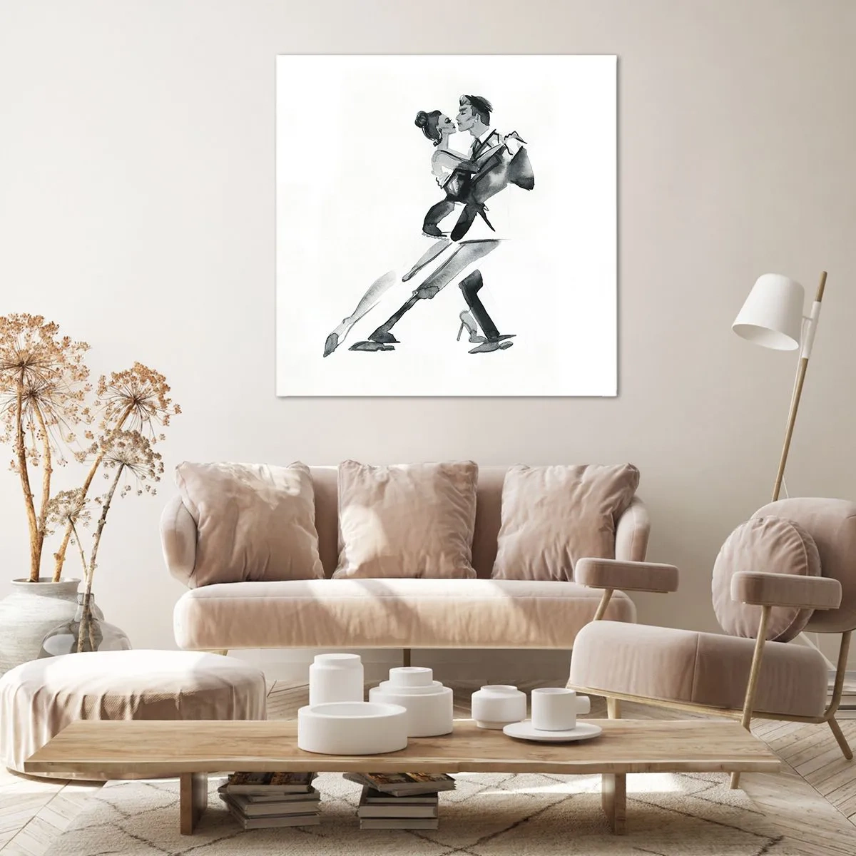 Obraz na plátne - V jednom rytme - 70x70 cm