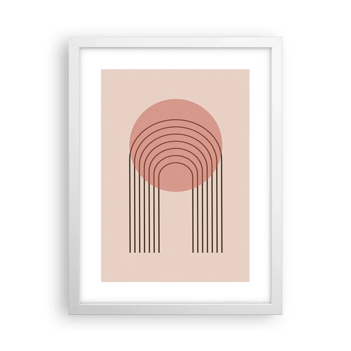 Plagát v bielom ráme - Neodolateľná príťažlivosť - 30x40 cm