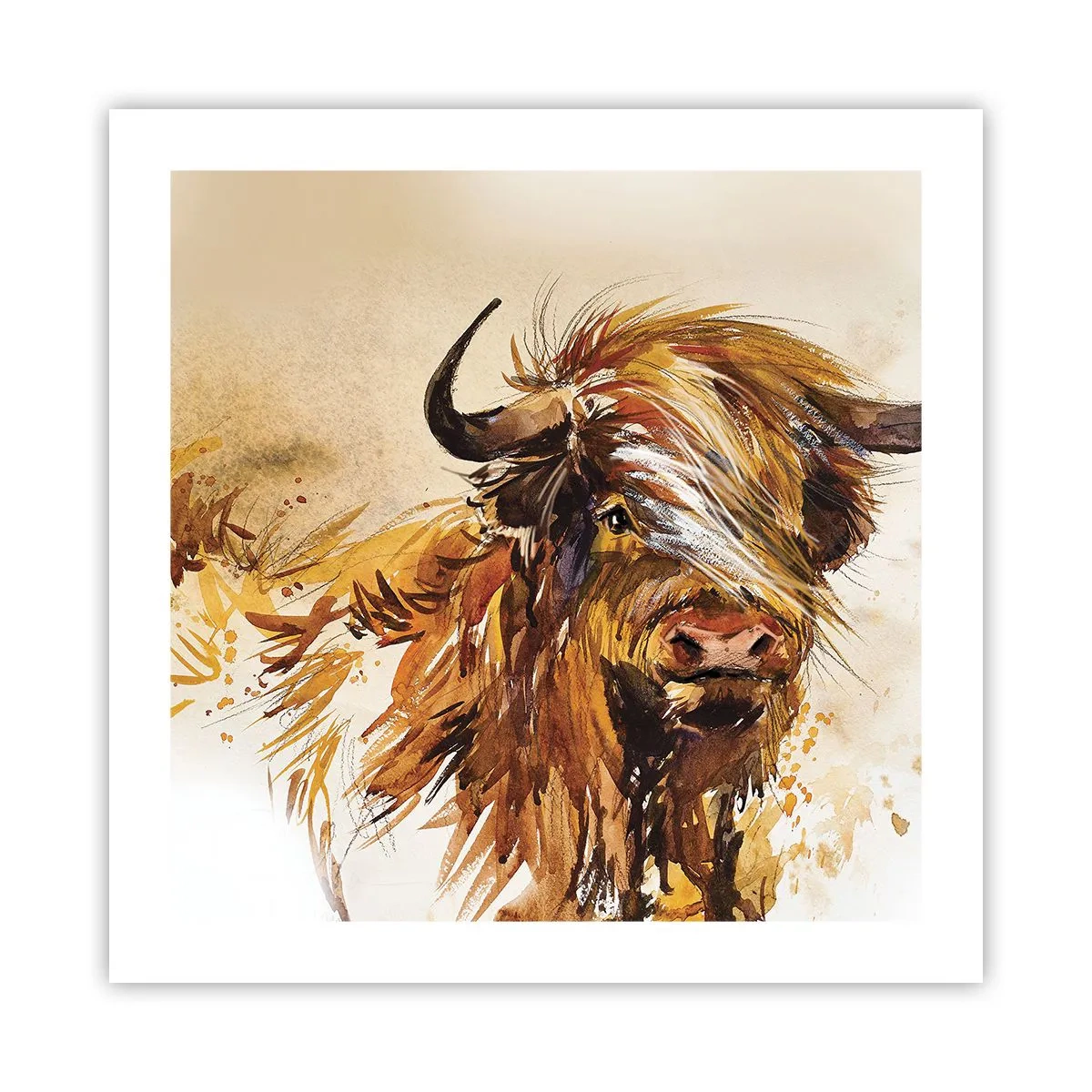 Plagát - Pýcha lovca - 50x50 cm