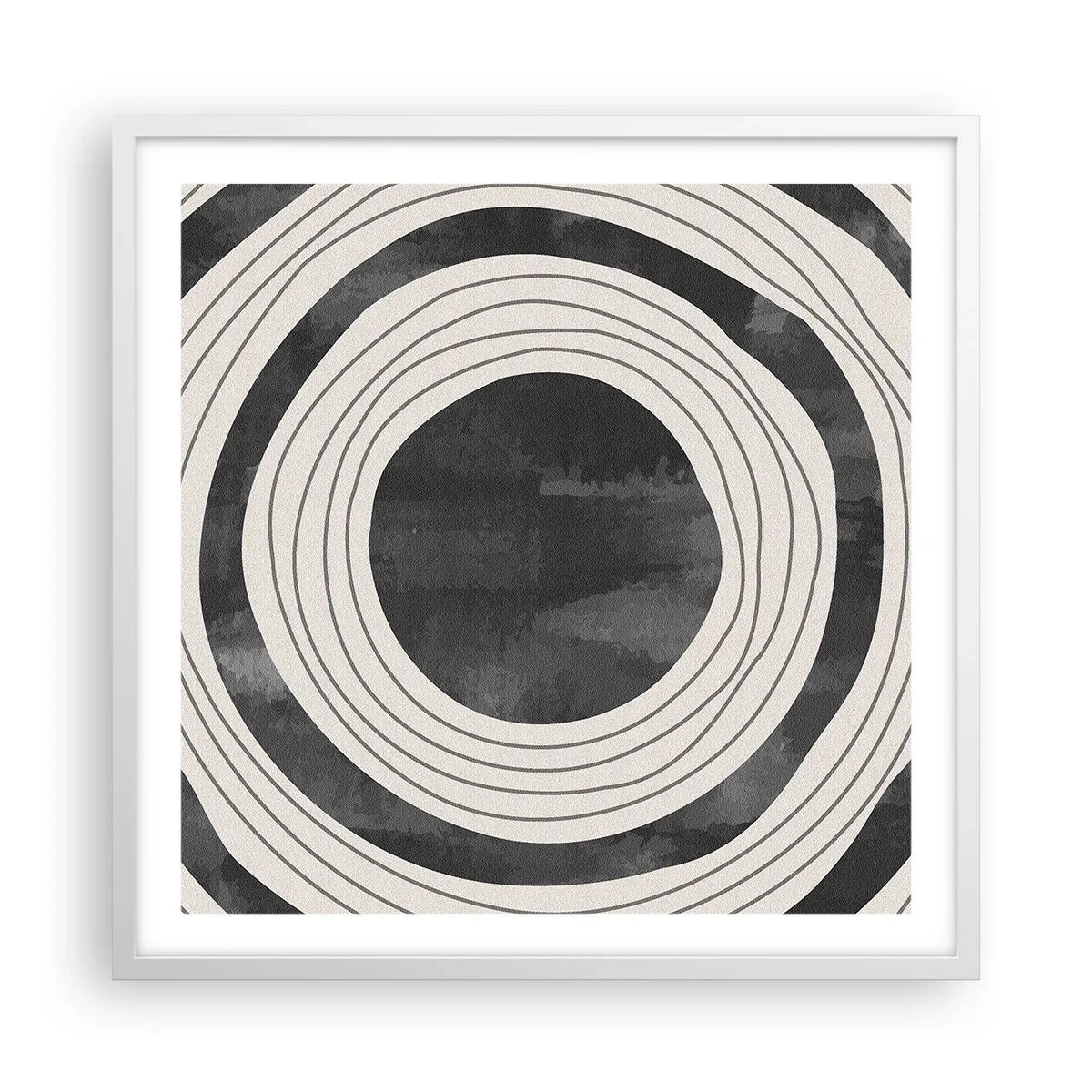 Plagát v bielom ráme - Presný zásah - 60x60 cm