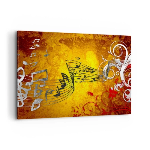 Obraz na plátne - Nech znie hudba - 100x70 cm