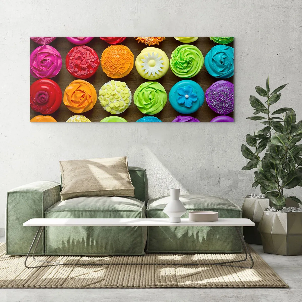 Obraz na skle - Každé iné - všetky skvelé - 90x30 cm