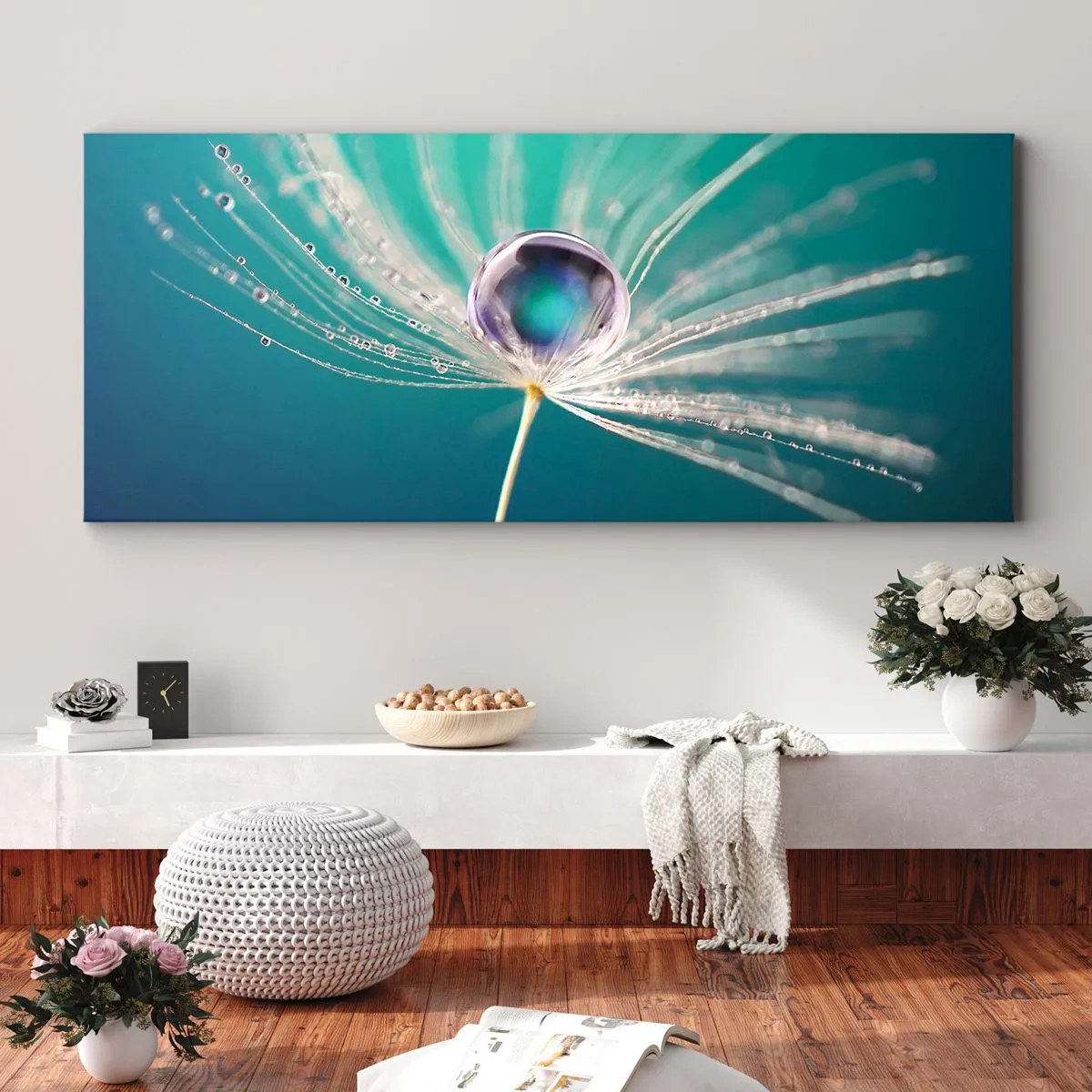 Obraz na plátne - Mystický okamih - 100x40 cm