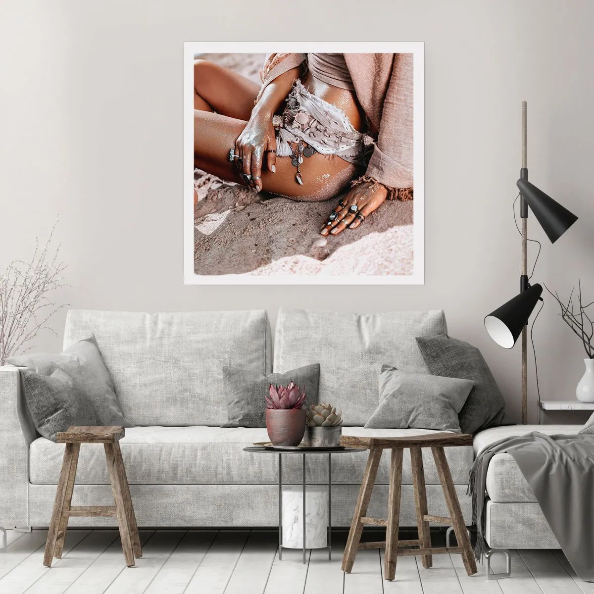 Plagát - Vyplavená na breh? - 40x40 cm