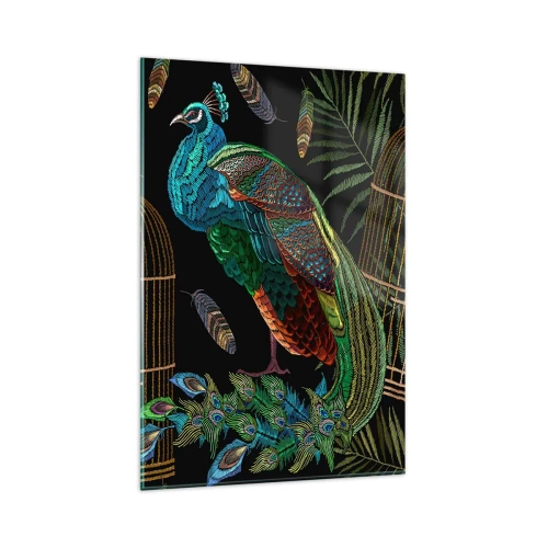 Obraz na skle - V kráľovskom rúchu - 80x120 cm