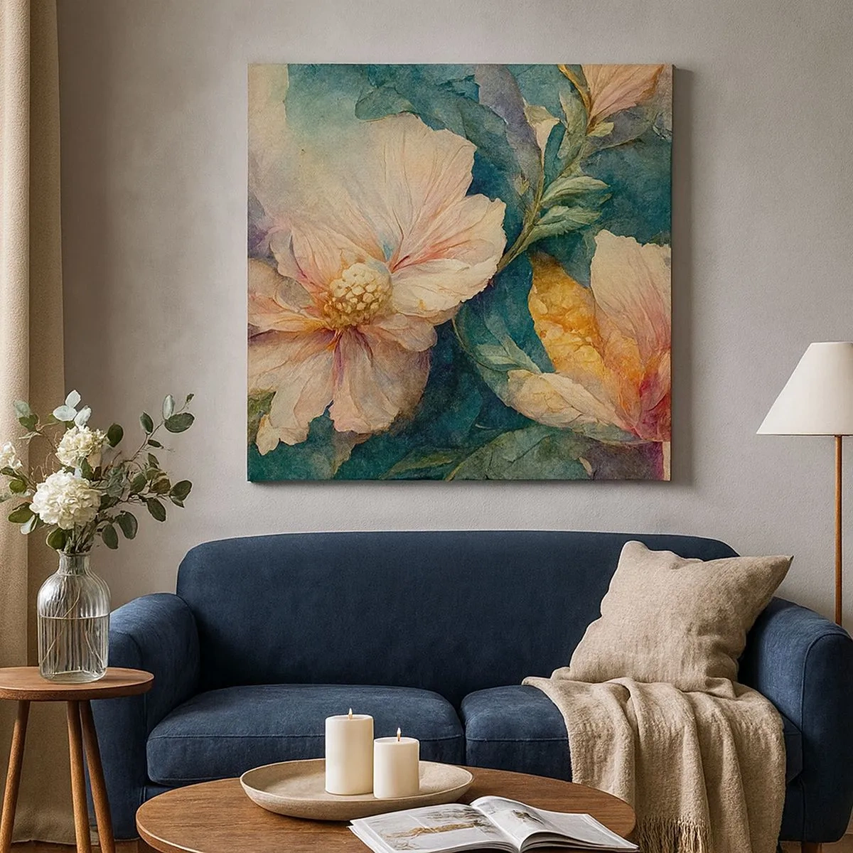 Obraz na plátne - Číra subtílnosť - 30x30 cm