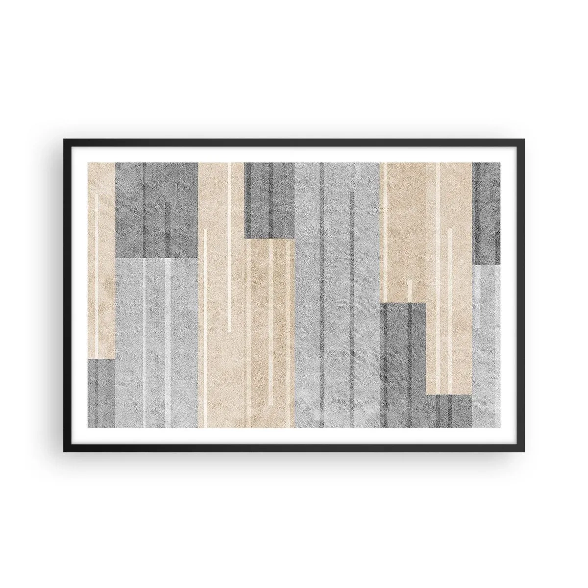 Plagát v čiernom ráme - Kompozícia: drž sa - 91x61 cm