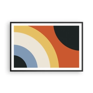 Plagát v čiernom ráme - K sebe samému - 91x61 cm