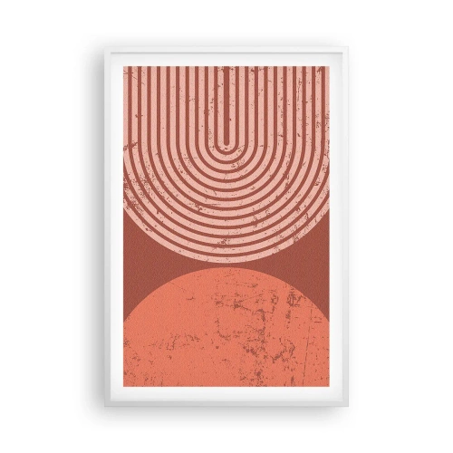 Plagát v bielom ráme - Blízky vzťah - 61x91 cm