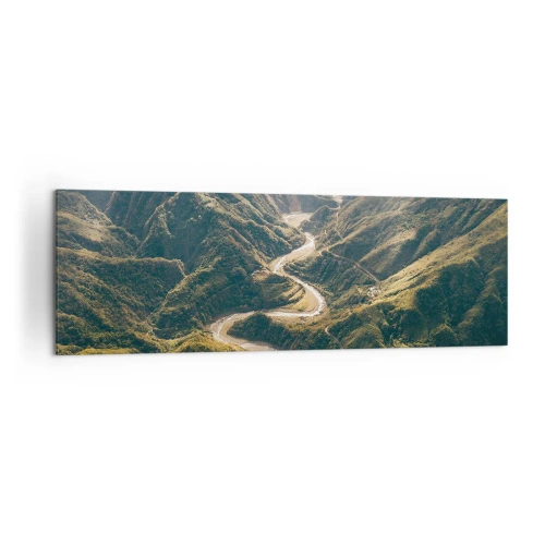 Obraz na plátne - Priamo zo srdca hôr - 160x50 cm