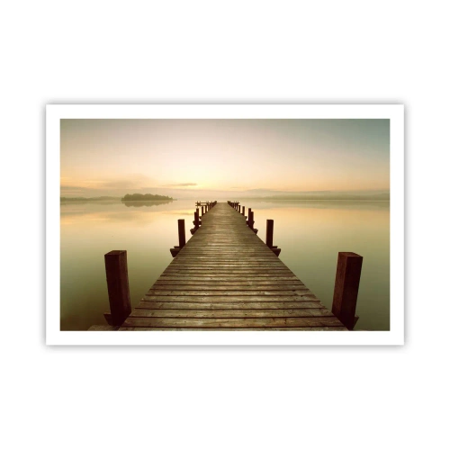 Plagát - Úsvit, svitanie, svetlo - 91x61 cm