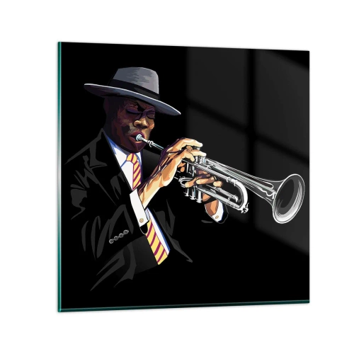 Obraz na skle - Kúzlo starej školy - 70x70 cm