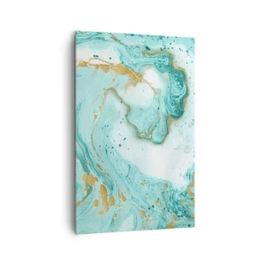 Obraz na plátne - Pod veľkou vlnou z epochy Edo - 80x120 cm