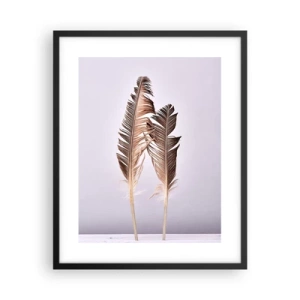 Plagát v čiernom ráme - Proti ničote - 40x50 cm