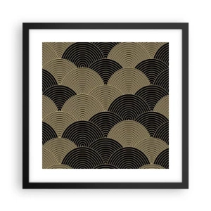 Plagát v čiernom ráme - Jednota v mnohosti - 40x40 cm