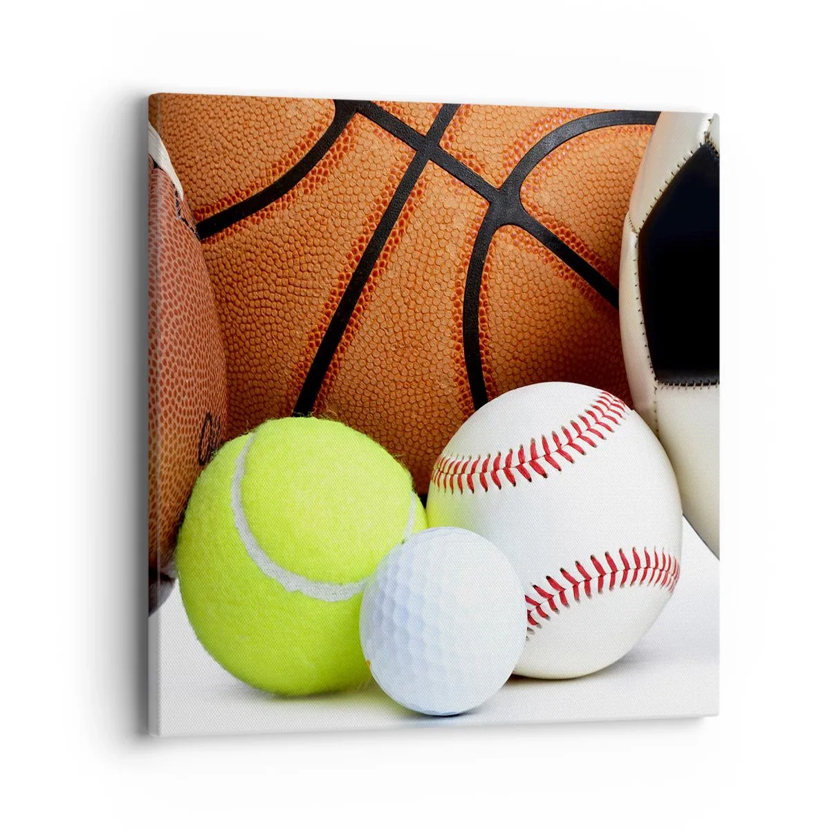 Obraz na plátne - Spája nás futbal! - 40x40 cm