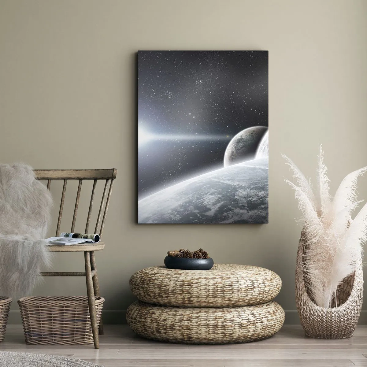 Obraz na plátne - Vesmírna hudba sfér - 70x100 cm