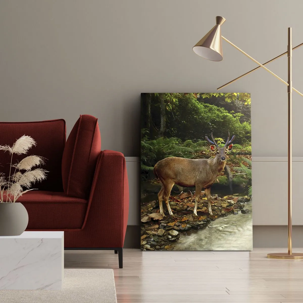 Obraz na plátne - Vítajte v mojom svete - 50x70 cm