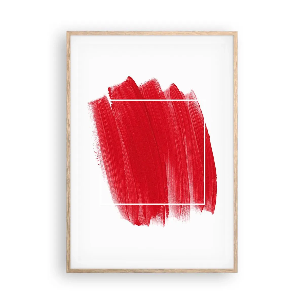 Plagát v ráme zo svetlého duba - Mimo rám - 70x100 cm