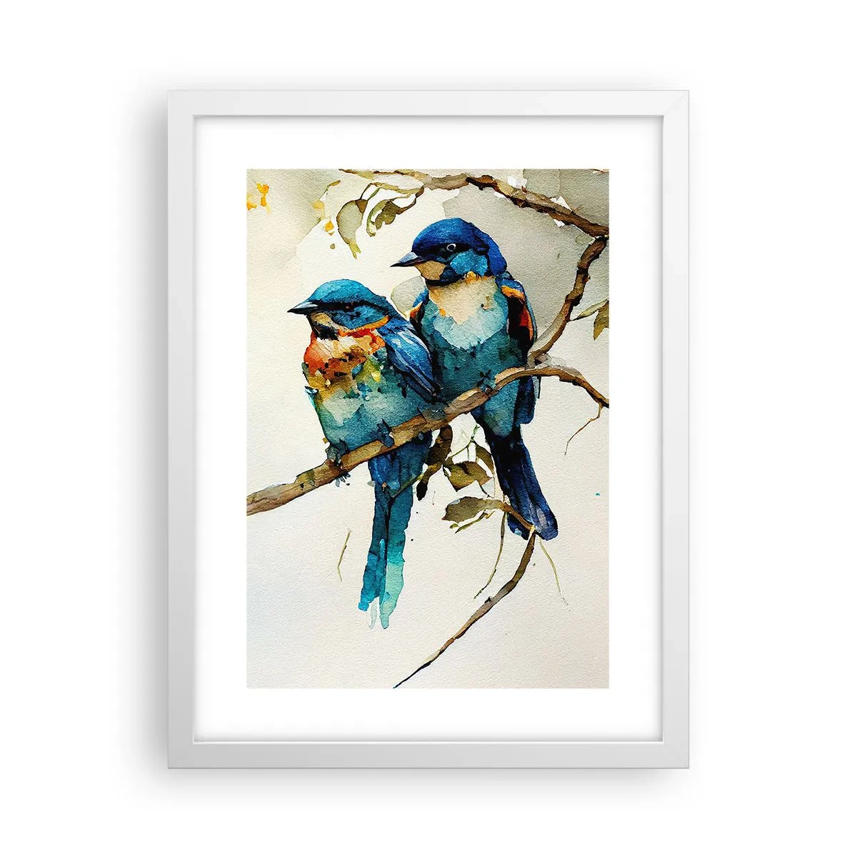 Plagát v bielom ráme - Urazil sa? - 30x40 cm