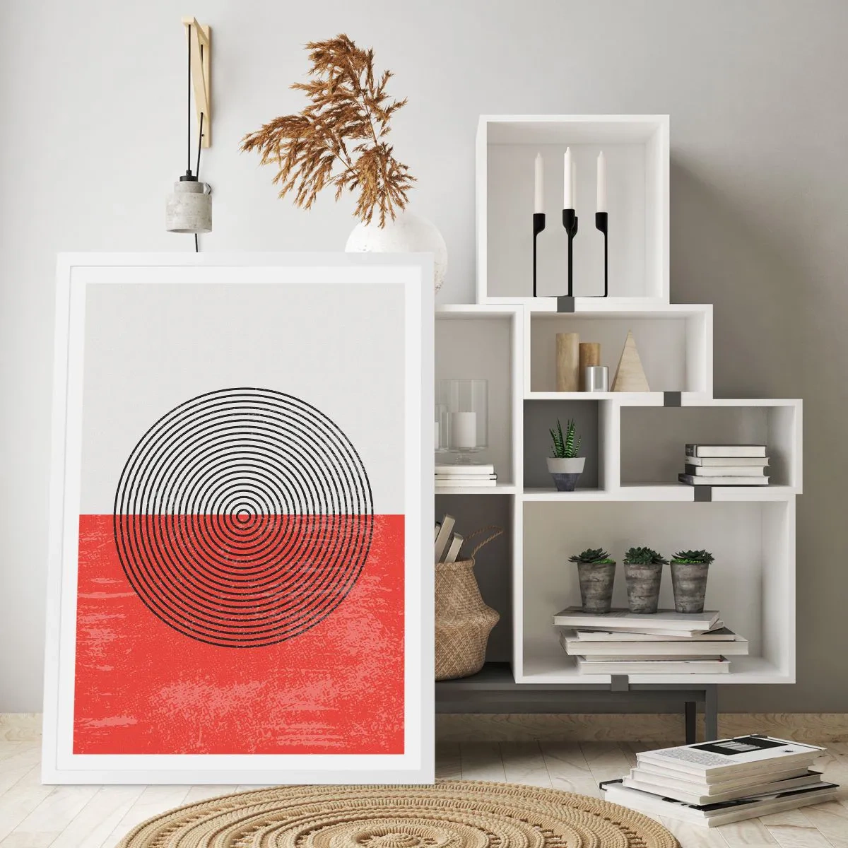 Plagát v bielom ráme - Presný zásah - 61x91 cm