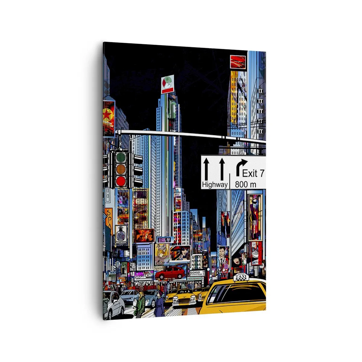 Obraz na plátne - Komiksová veľká noc - 80x120 cm