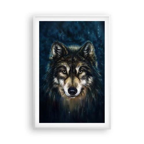 Plagát v bielom ráme - Alfa? A omega - 61x91 cm