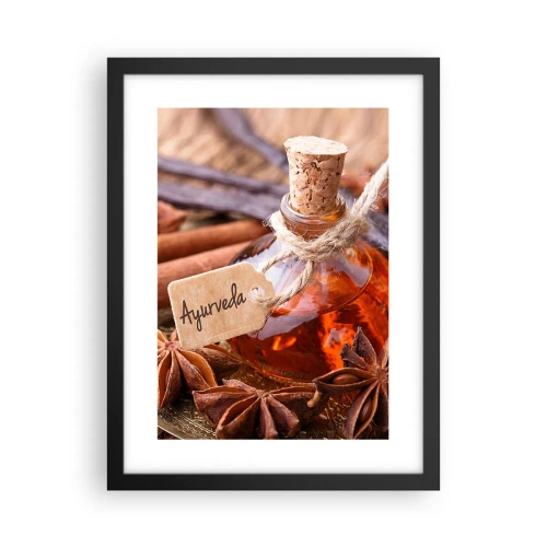 Plagát v čiernom ráme - K jednote tela a ducha - 30x40 cm