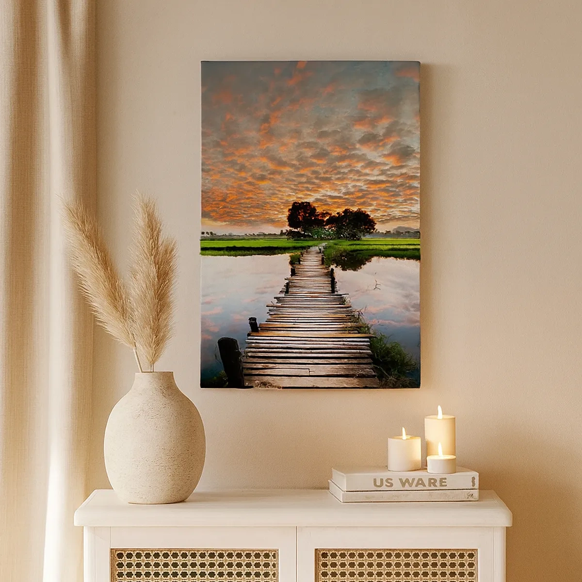 Obraz na plátne - Roztiahnite ruky - dýchajte  - 50x70 cm