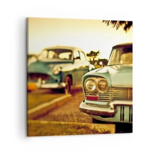 Obraz na plátne - Počkáme, uvidíme - 50x50 cm