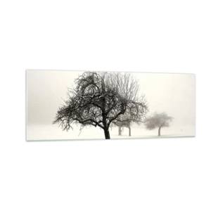 Obraz na skle - Zimný sen - 140x50 cm