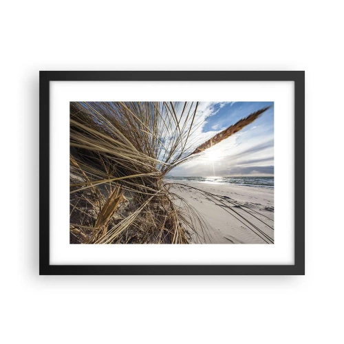 Plagát v čiernom ráme - Stretnutie živlov - 40x30 cm