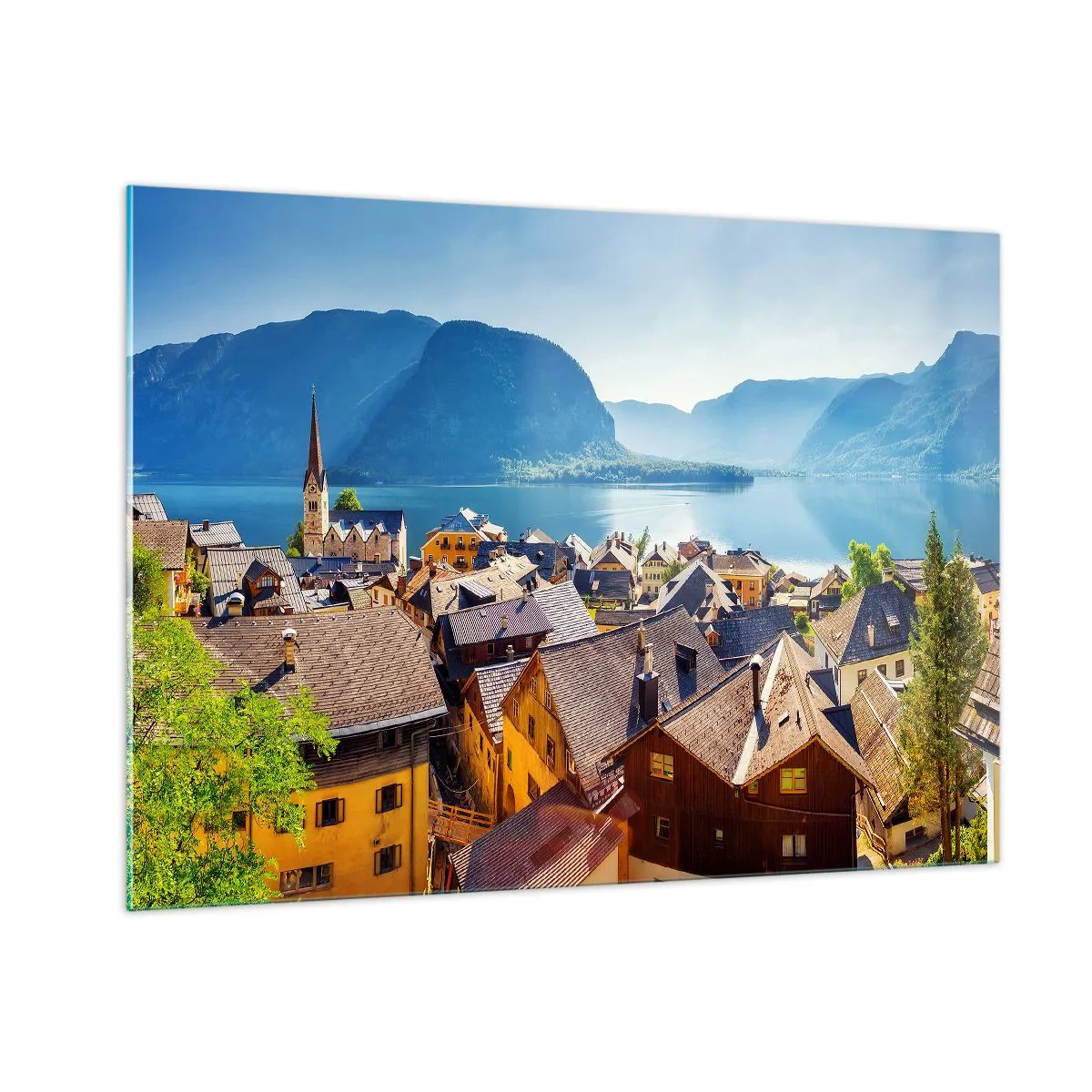 Obraz na skle - Viac malebne to nejde - 100x70 cm