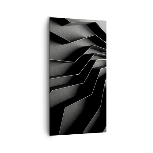 Obraz na plátne - Priestorový poriadok - 65x120 cm
