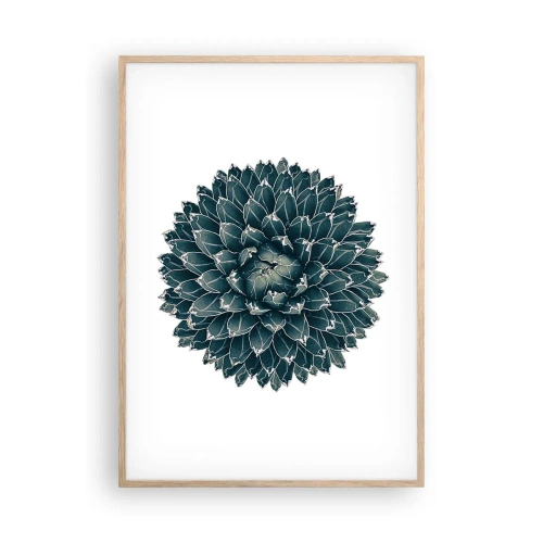 Plagát v ráme zo svetlého duba - Hviezda púšte - 70x100 cm