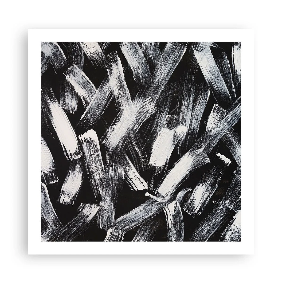 Plagát - Abstrakcia v industriálnom duchu - 60x60 cm