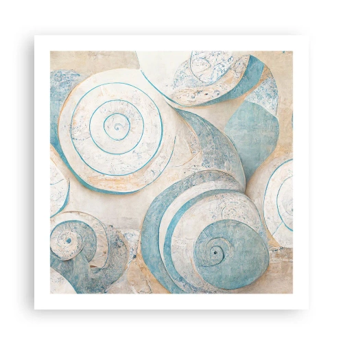 Plagát - Čo skrýva mušľa? - 60x60 cm