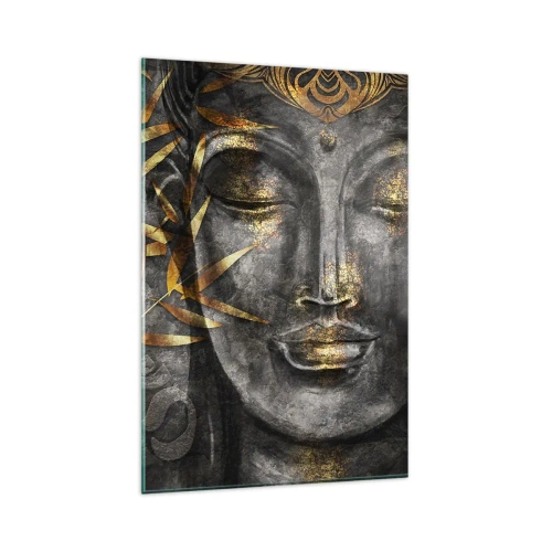 Obraz na skle - Pocíťte pokoj - 80x120 cm