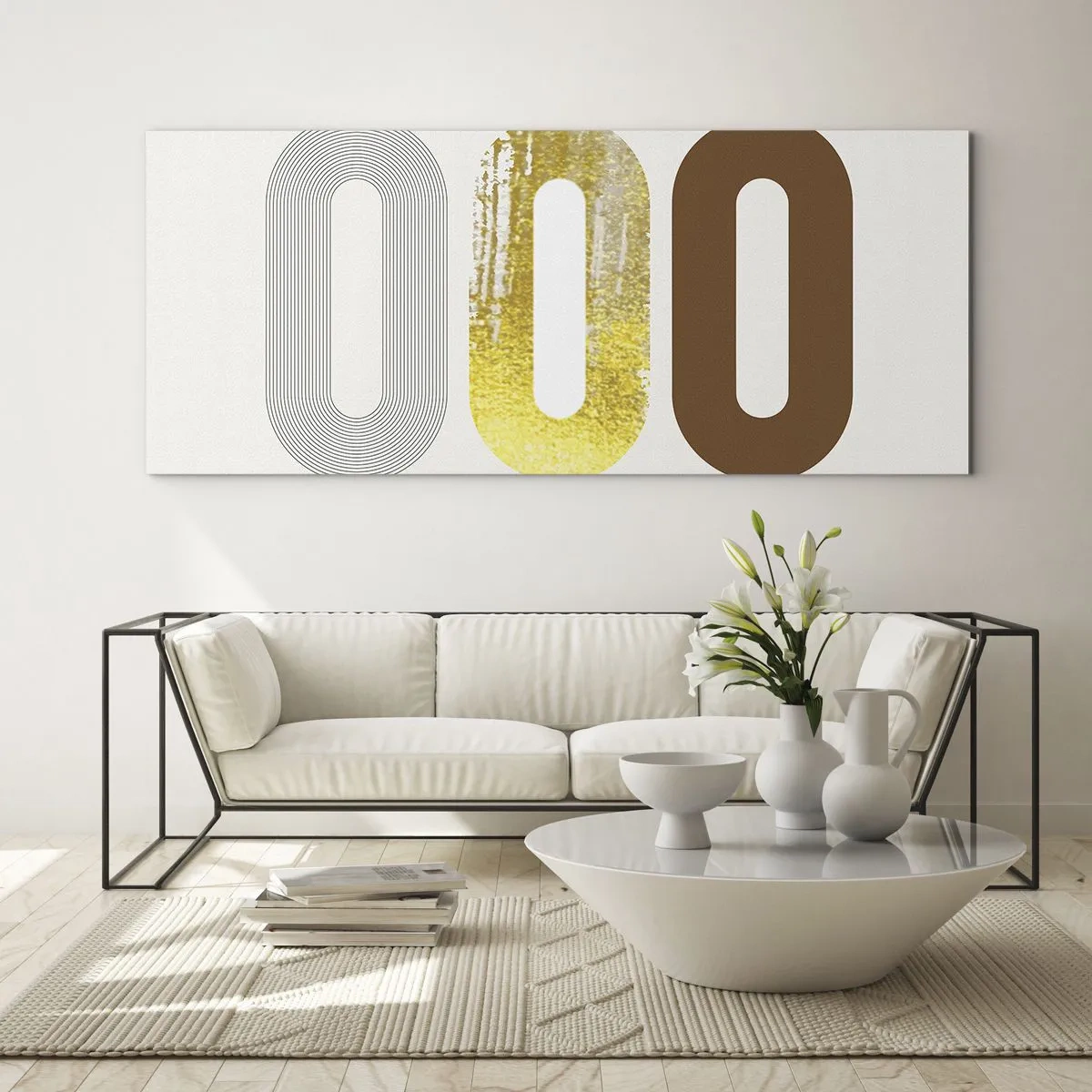 Obraz na skle - Ooo! - 100x40 cm