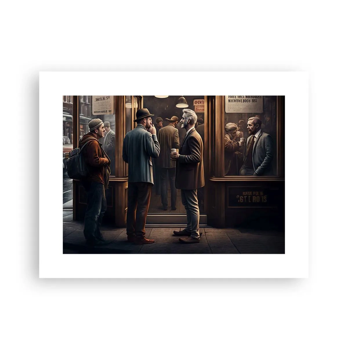 Plagát - Dobrá chvíľa dňa - 40x30 cm