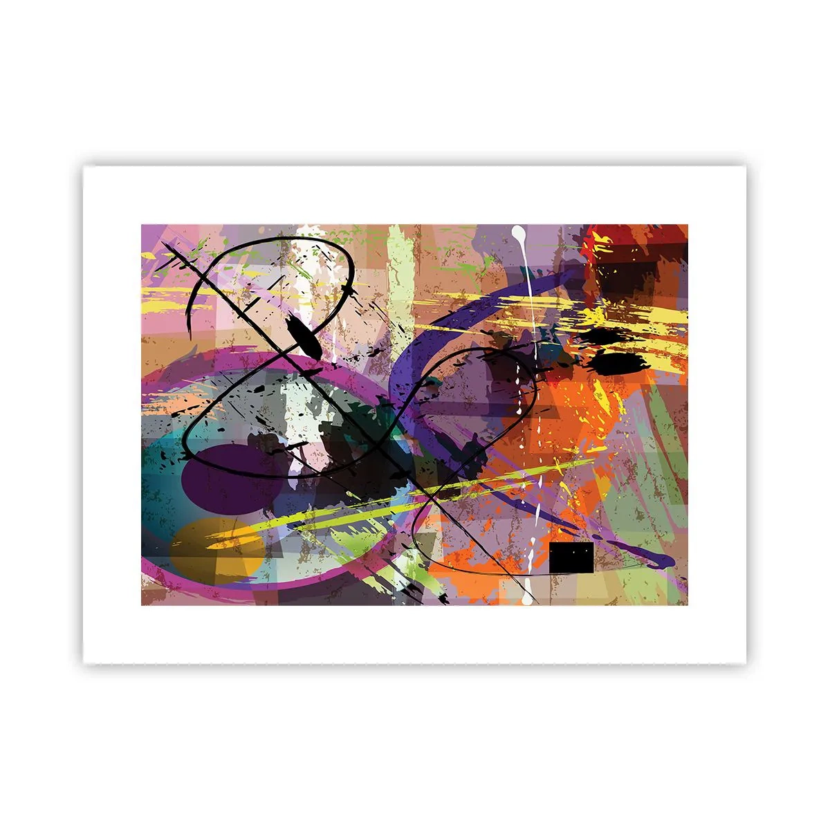 Plagát - Možno priamo alebo okolo - 40x30 cm