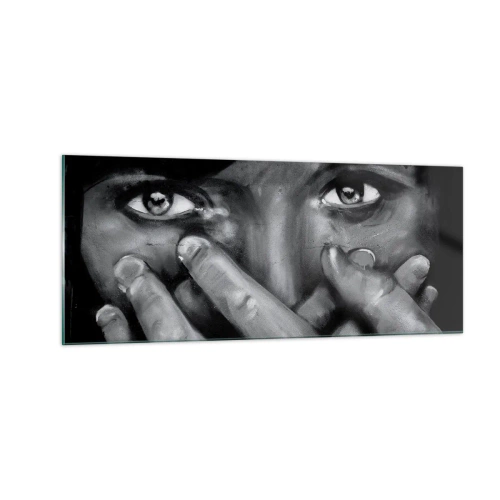 Obraz na skle - Neviem, kto namaľoval - 100x40 cm