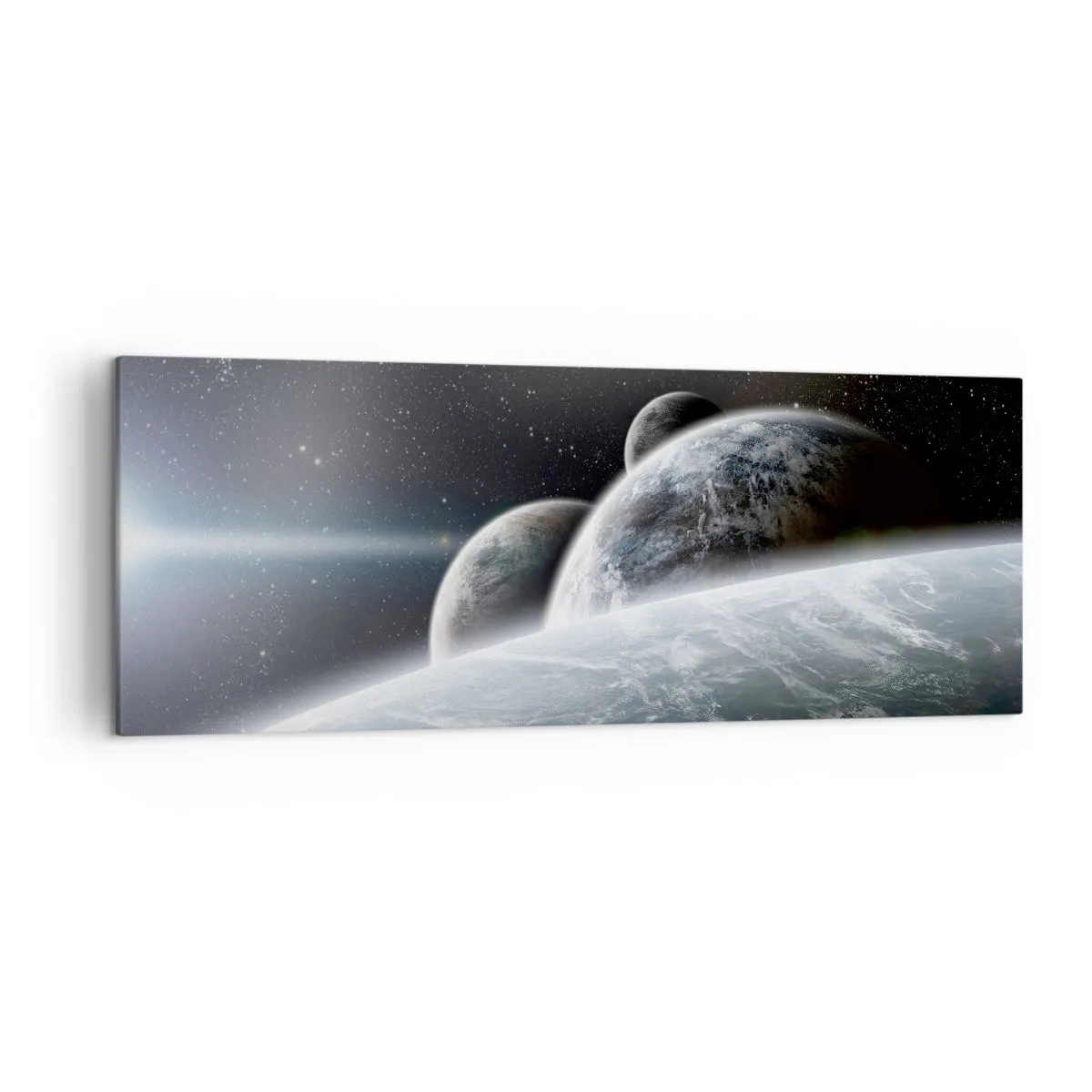 Obraz na plátne - Vesmírna hudba sfér - 140x50 cm
