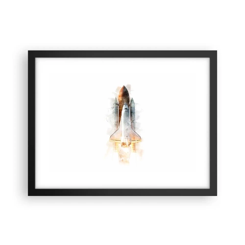 Plagát v čiernom ráme - Prieskumníci do toho - 40x30 cm