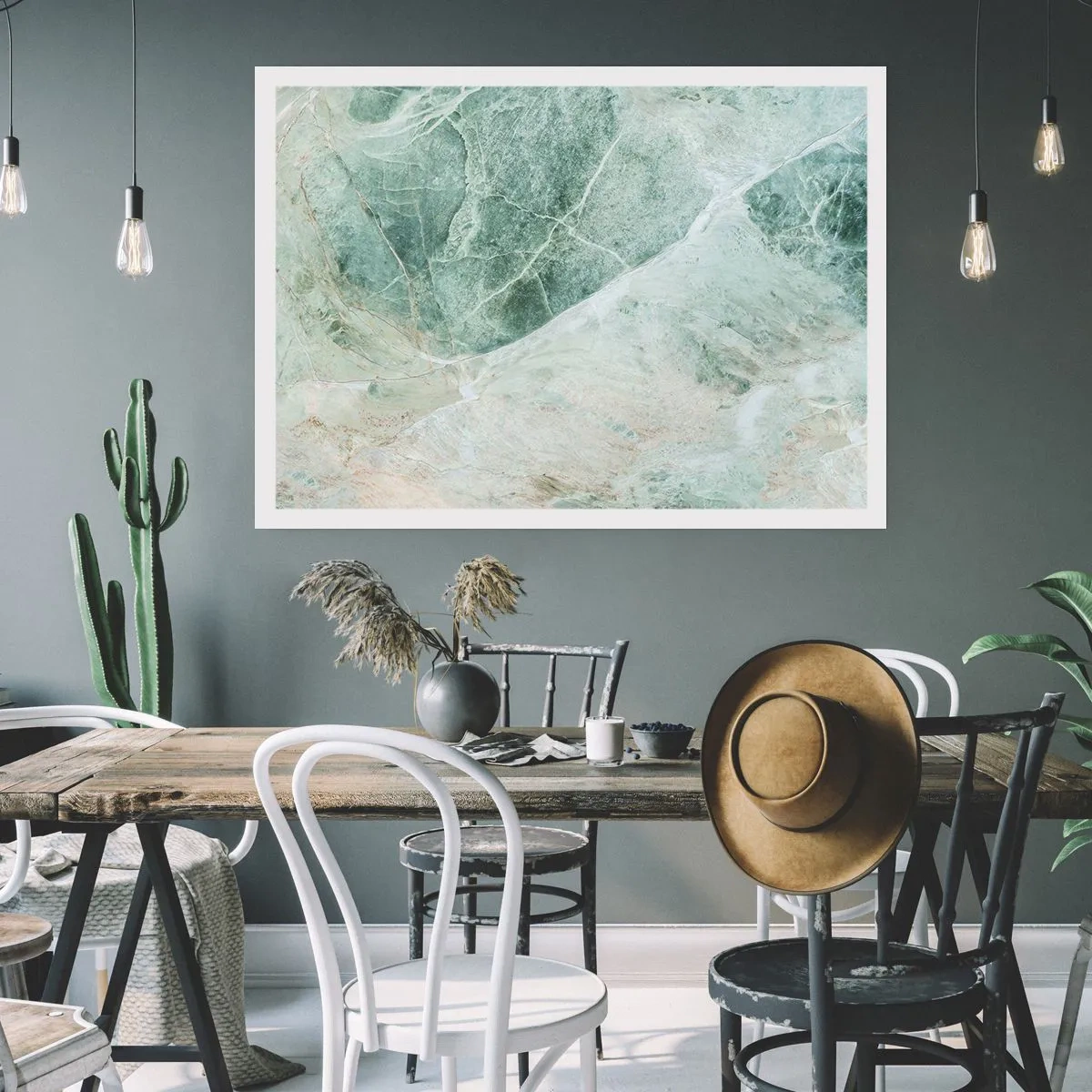 Plagát - Vznešený chlad kameňa - 50x40 cm